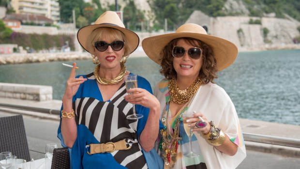 Joanna Lumley and Jennifer Saunders are back in <i>Absolutely Fabulous: The Movie</i>.
