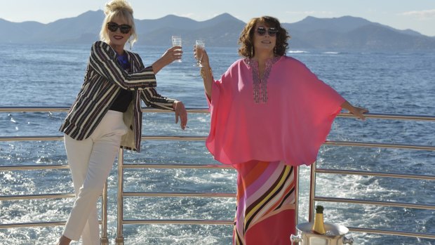 <i>Absolutely Fabulous: The Movie</i> is set on the Cote d"Azur.