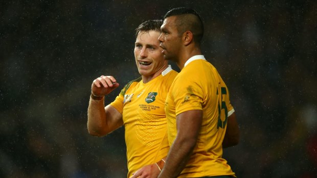 Modelling himself on Beale: Foley wants to replicate the non-traditional style of Kurtley Beale in the No. 12 jersey.