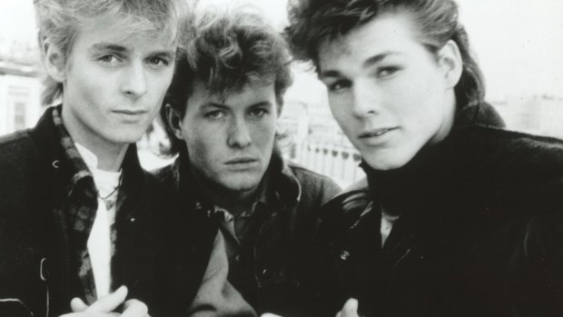 A-ha's <em>Hunting High And Low</em> has been re-released. The band, from left, Paul Waaktar-Savoy, Magne Furuholmen and Morten Harket.