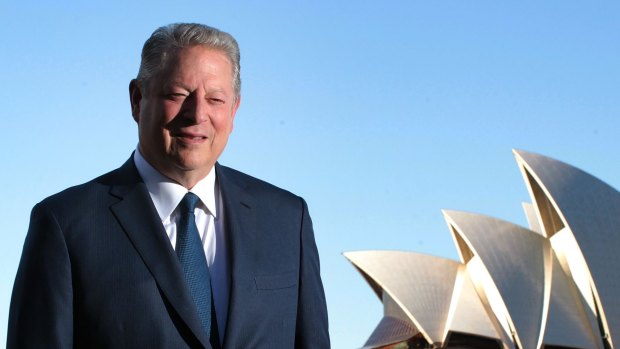 "All around the world, the coal industry is in a terminal decline" ... former US vice-president Al Gore in Sydney.  