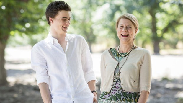"When I speak about Deb, my friends must assume she's my age": Tom Merrett and Deb Lavis.