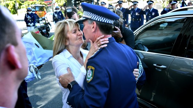 Andrew Scipione with his wife Joy. 