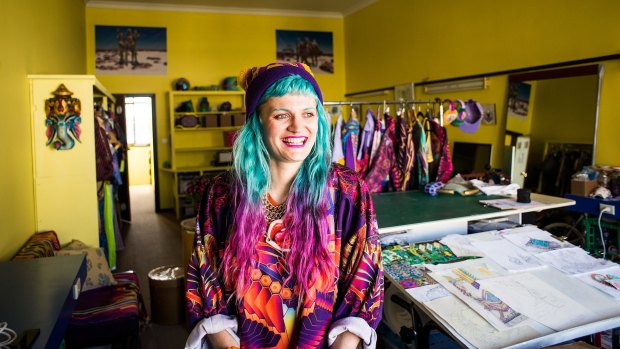 Budding fashion designer Nixi Killick received a huge boost from attending VAMFF.