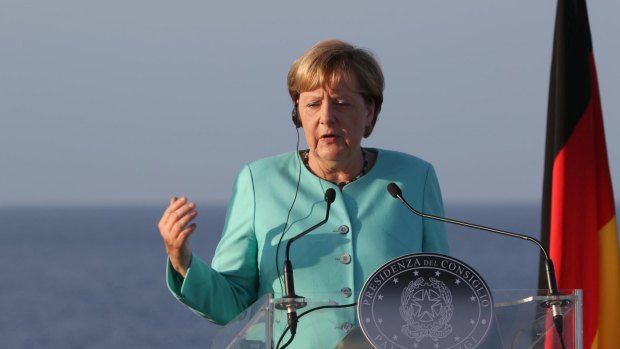 German Chancellor Angela Merkel said the EU needs 'to do more for our internal and external security'.
