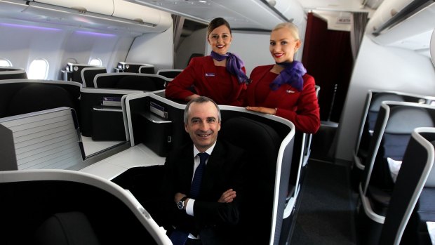 Virgin's John Borghetti: "I know it sounds like a small thing, but I can't find anyone who likes airline coffee." 