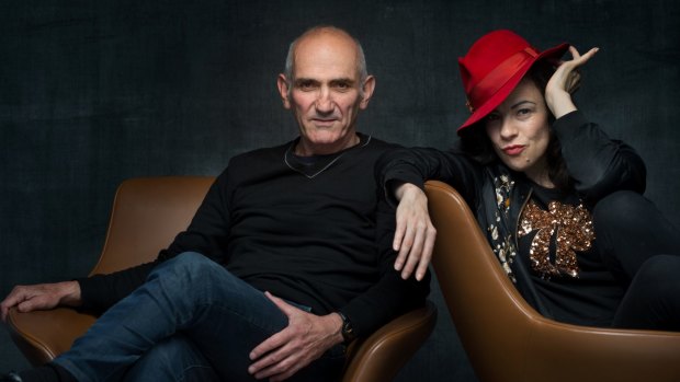 Melbourne icon Paul Kelly and Irish singer Camille O'Sullivan.