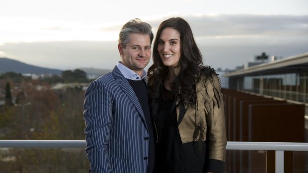 Canberra Times - Sunday - June 4 2014
Power couple Clint and Andrea Hutchinson, respectively the managing director of Zoo advertising and managing director of Haus Models, and the co-founders of Fashfest
Photo Elesa Kurtz
