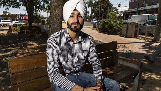 Ramandeep Dhaliwal, a casual worker who was a victim of sham contracting. 