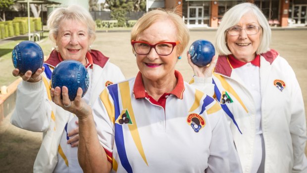 Terry, Janine and Wyn featured in a Beyonce-styled video to try and help save the Chadstone Bowls club from demolition.
