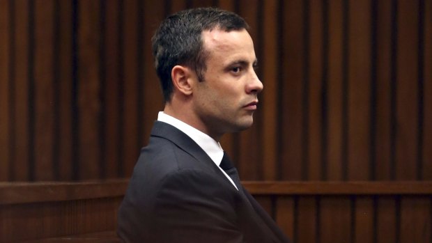 Oscar Pistorius, pictured in 2014, was convicted of Steenkamp's murder in December.