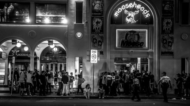A man has been charged with assault after an altercation at Mooseheads.