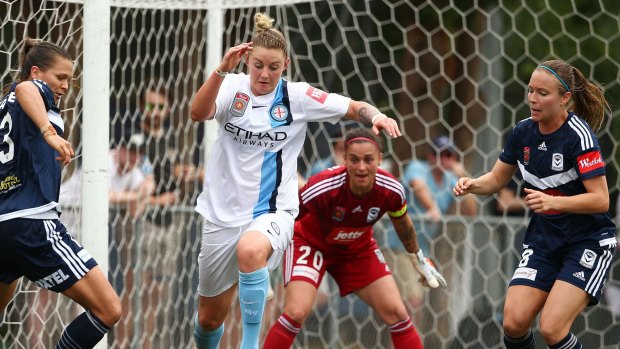 Derby drubbing: Melbourne City didn't miss a beat.