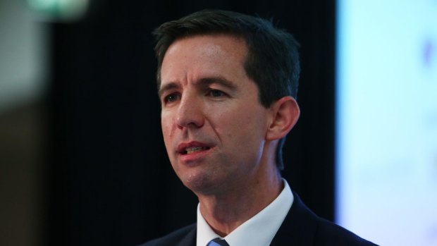 Education Minister Simon Birmingham has outlined plans to collect HECS debt from deceased estates and graduates now based overseas.