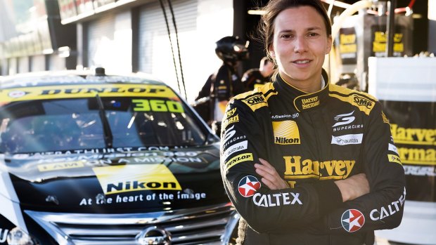 Simona de Silvestro earned the full-time gig after two stints at the Bathurst 1000 as a wildcard entry.