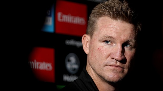 Keeping it light: High performers put pressure on themselves, Nathan Buckley said.
