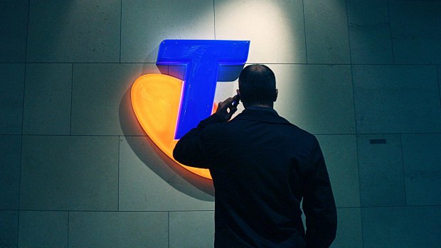 Telstra fell as much as 8.5 per cent in early trade.