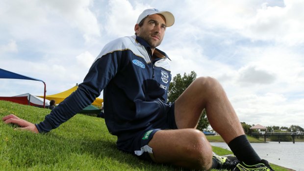 Shining light: Cats legend Corey Enright is as predictable and dependable as the morning sun.