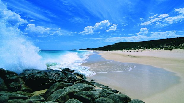 The pristine waters around Yallingup.