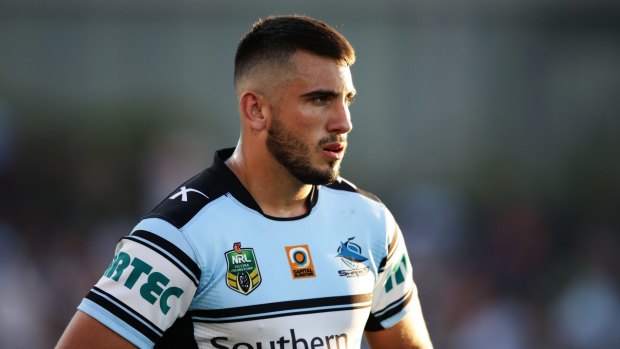 No issue: Sharks coach Shane Flanagan says there are no dramas with Jack Bird.  