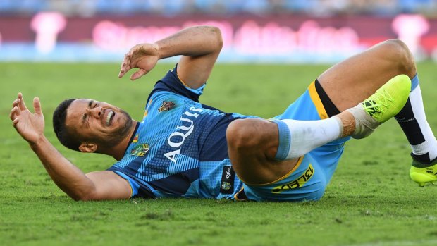 Overpriced: Jarryd Hayne's form for the Titans has been muddled at best.