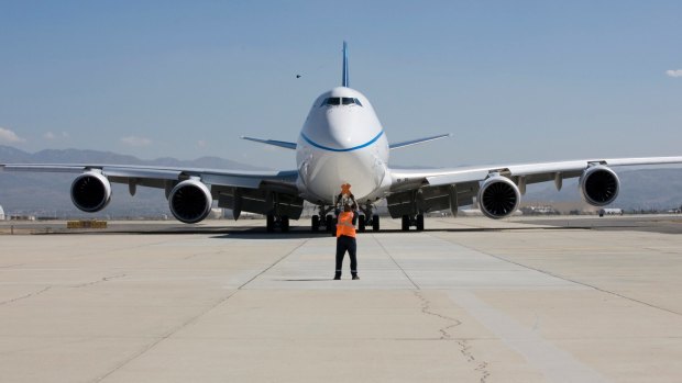 Boeing received four new orders for its 747-8 jumbo jet freighter, which will help extend the life of the veteran plane.