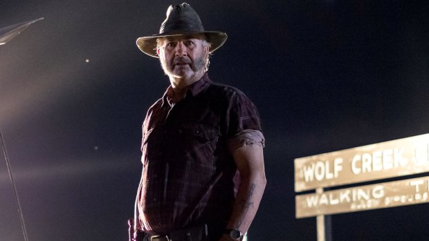 John Jarratt's hunter Mick Taylor becomes the hunted in the <i>Wolf Creek</i> TV series.