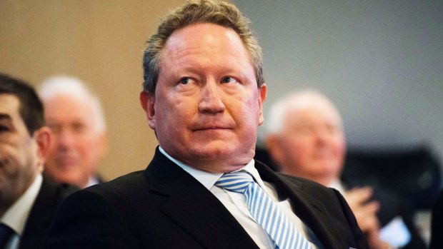Andrew Forrest, who spoke briefly with the ACCC's Rod Sims, says he does not believe his suggestion of an iron ore cap breached the law.