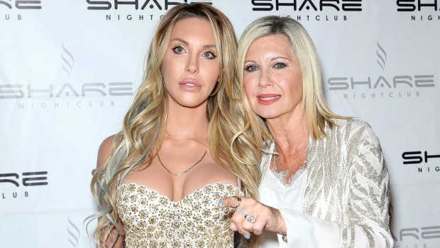 Chloe Lattanzi (left) and her mother Olivia Newton-John have released a duet single, and not everyone is impressed.