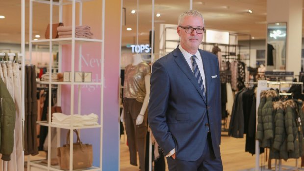 Myer deputy chief executive Daniel Bracken: ''What we want to move away from is points and promotion to experiential relationships with our customers.''