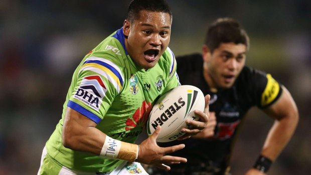 Canberra centre Joey Leilua hopes missing the emerging Blues camp doesn't hurt his chances of playing State of Origin.