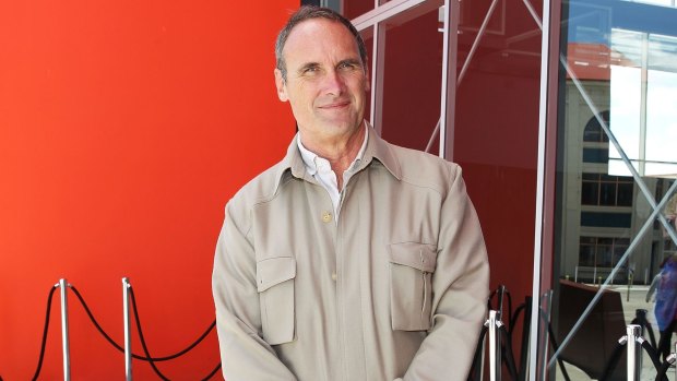 The late A.A. Gill during a visit to Australia in 2014.