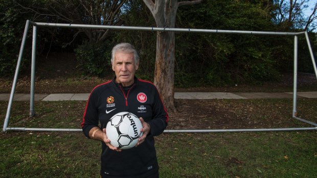 'It looked insane': Ron Corry at Carss Bush Park. He was a goalkeeper for the Socceroos during the Quoc Khanh Cup in 1967.