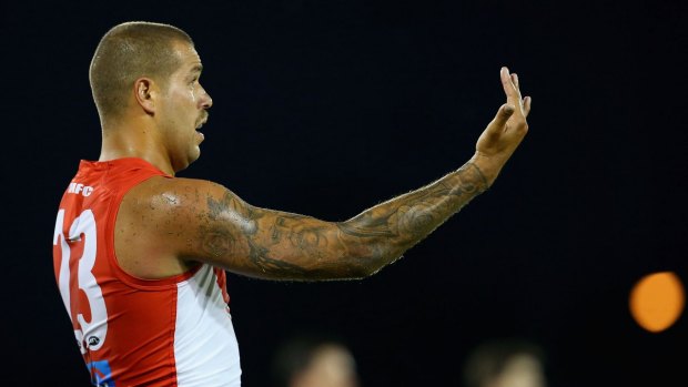 No punishment: Lance Franklin has been cleared by the MRP.