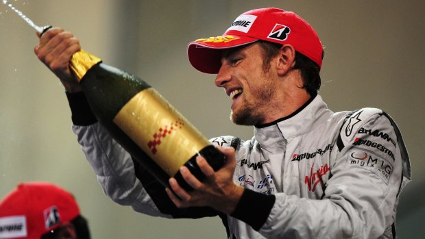 Answering the call? Jenson Button, pictured in 2009.