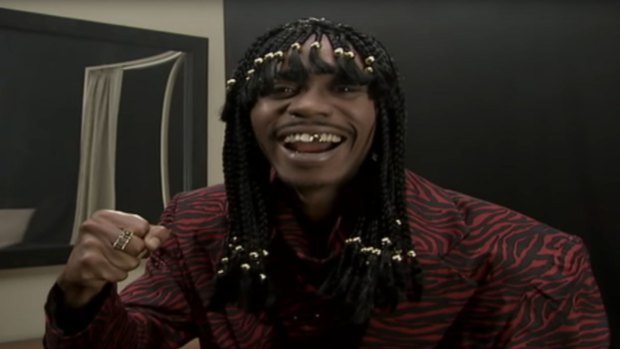 Dave Chappelle as Rick James on Chappelle's Show.