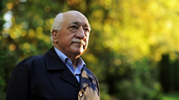 Turkish Islamic preacher Fethullah Gulen at his home in the US in 2013. (AP Photo/Selahattin Sevi, File)