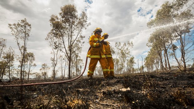 Firecrews have contained a  blaze in the Gingin area. File image.