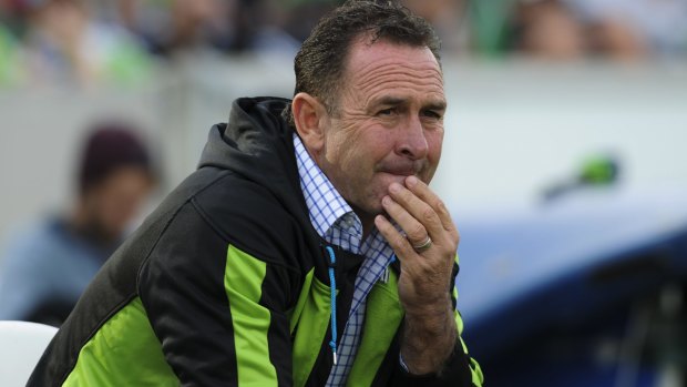 Will Ricky Stuart really encourage the Raiders young backs to keep chancing their arm?