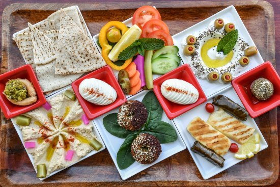 The must-try Levantine breakfast at Levanter Cafe. 