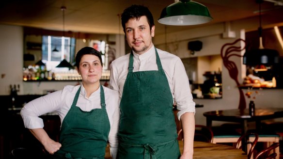 Chef Federica Andrisani shares cheffing duties with Oskar Rossi at Fico in Hobart.