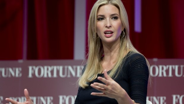 Campaigning for her father, Ivanka Trump says she wouldn't be the woman she is today if it wasn't for his feminist views.