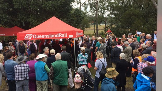 The day marked 150 years since the first train trip in Queensland.
