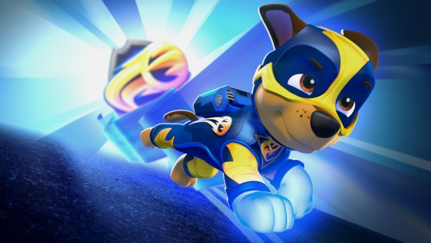 IPaw Patrol: Mighty Pups/I is short and sweet.