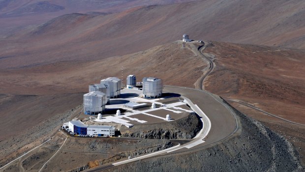 ESO's Very Large Telescope in Chile.