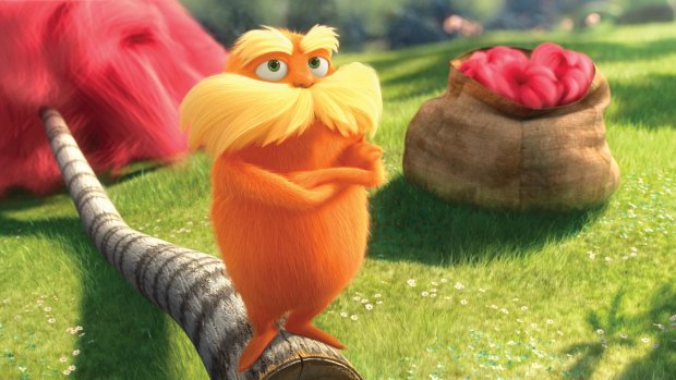 A special screening of 'The Lorax' - main character voiced by Danny DeVito - is on at the National Library on January 24.