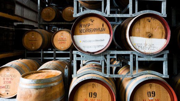 Starward uses wine barrels previously holding Australian sherry or red wine to mature its whisky.