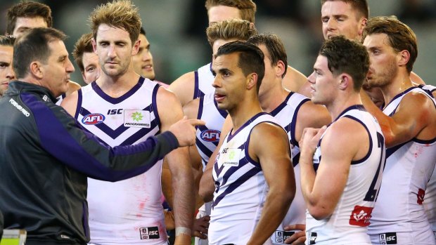 Michael Barlow hopes he has a spot in the Dockers squad next year.