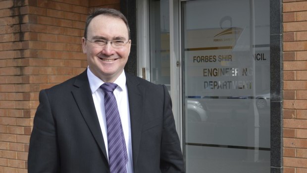 Forbes Shire Council's John Zannes knows roads.