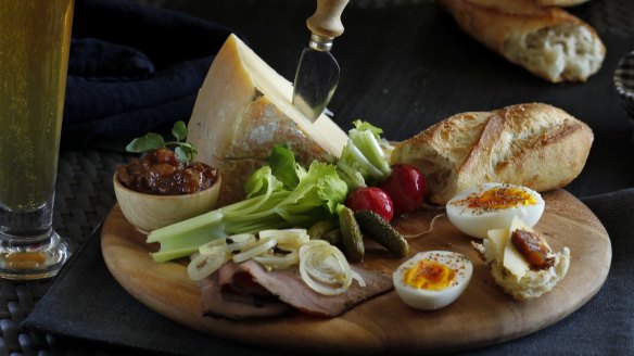 Ploughman's platter.